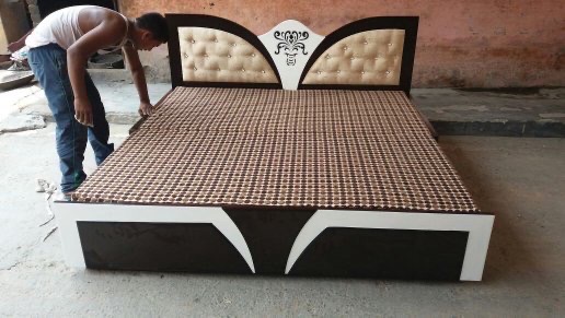 Modern Grey Diwan Bed view 9