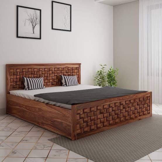 Artisan Wooden Bed view 2