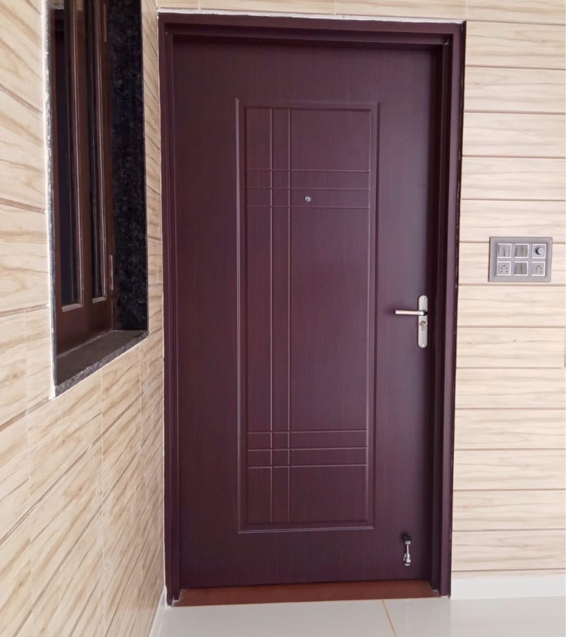 Brown Composite Door