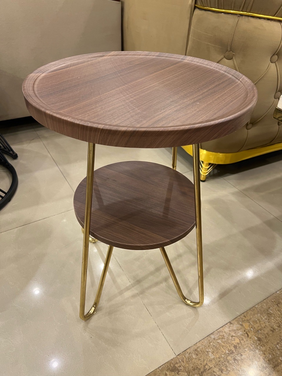 Walnut Side Table view 2