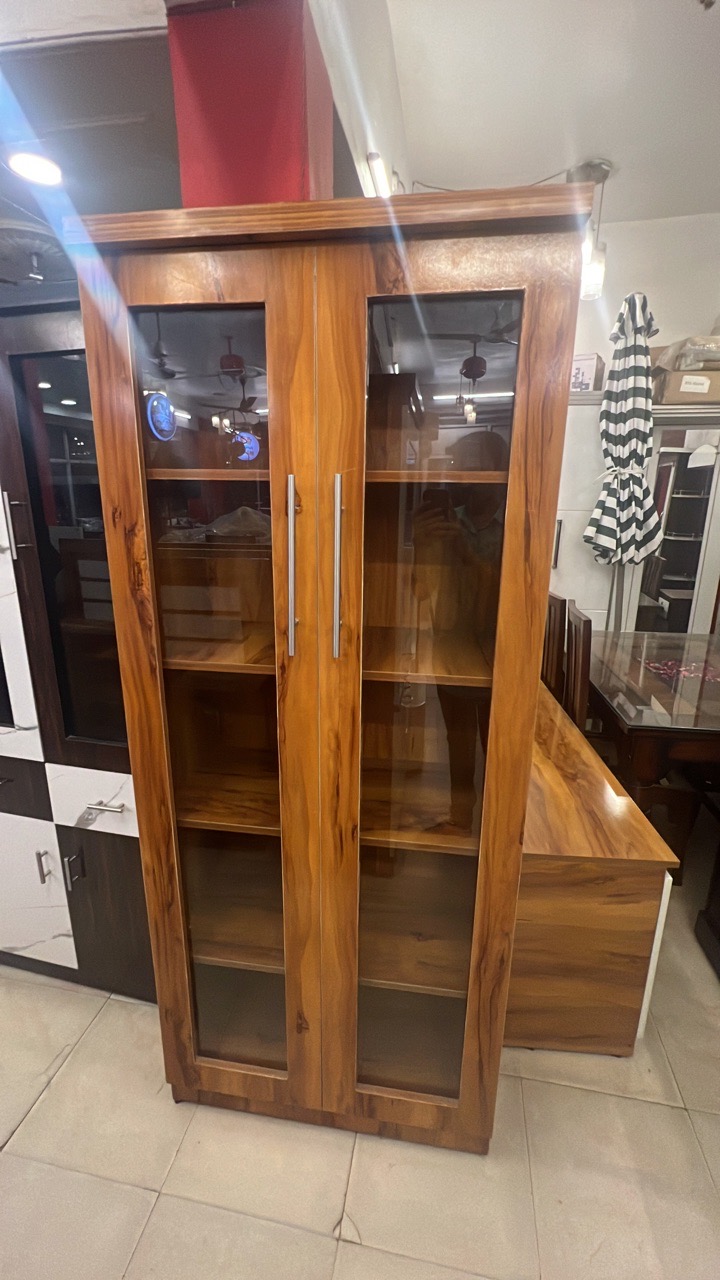 Wooden Glass Door Cabinet view 3