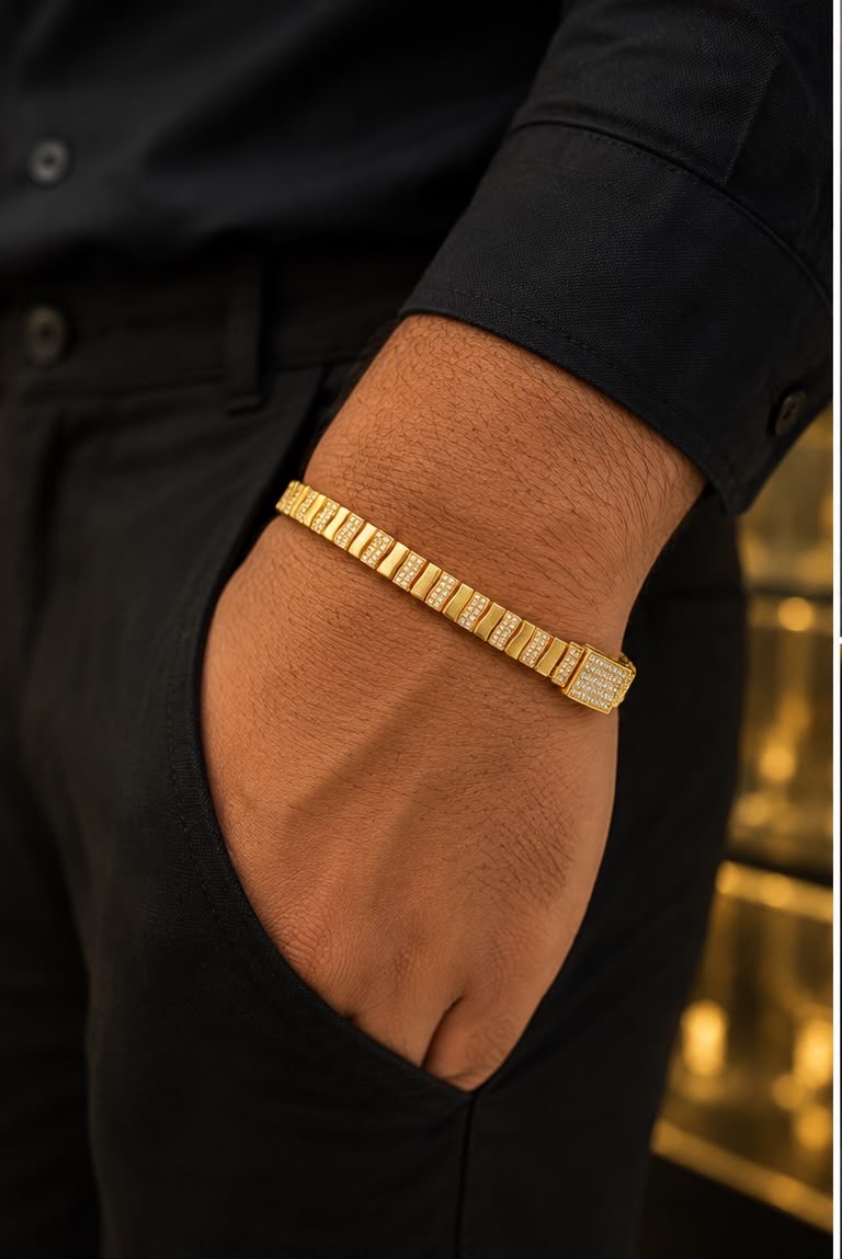 Gold Bracelet by Gold Haveli view 2