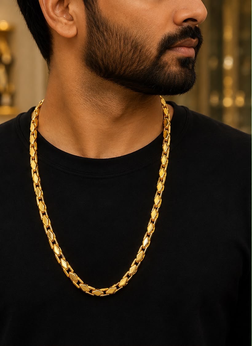Gold Chain Necklace view 2