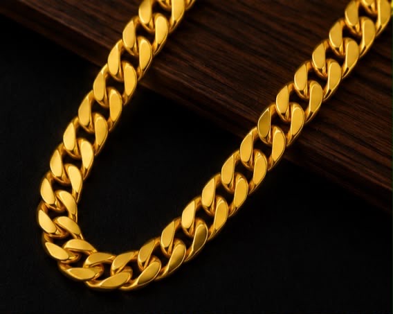 Gold Plated Cuban Chain view 3