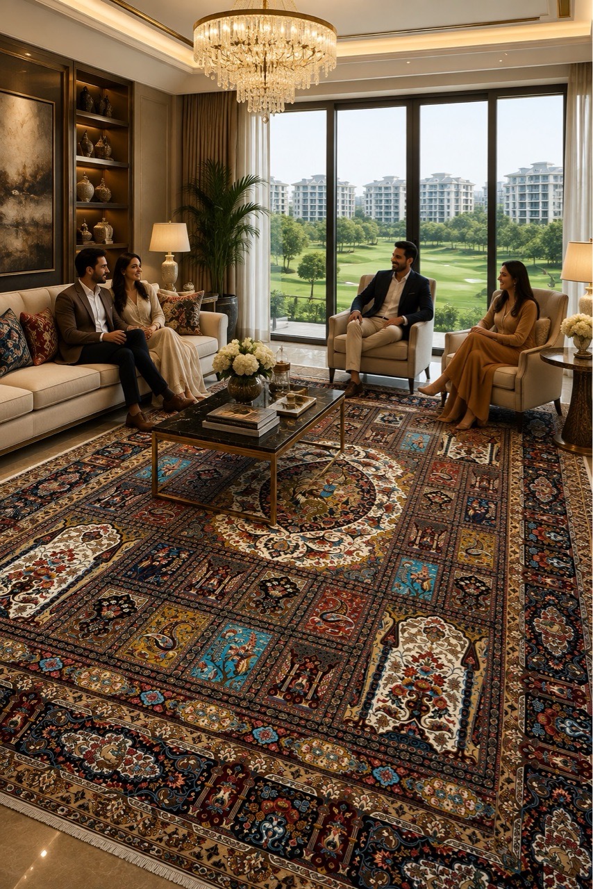 Fine Knottage Rug view 4