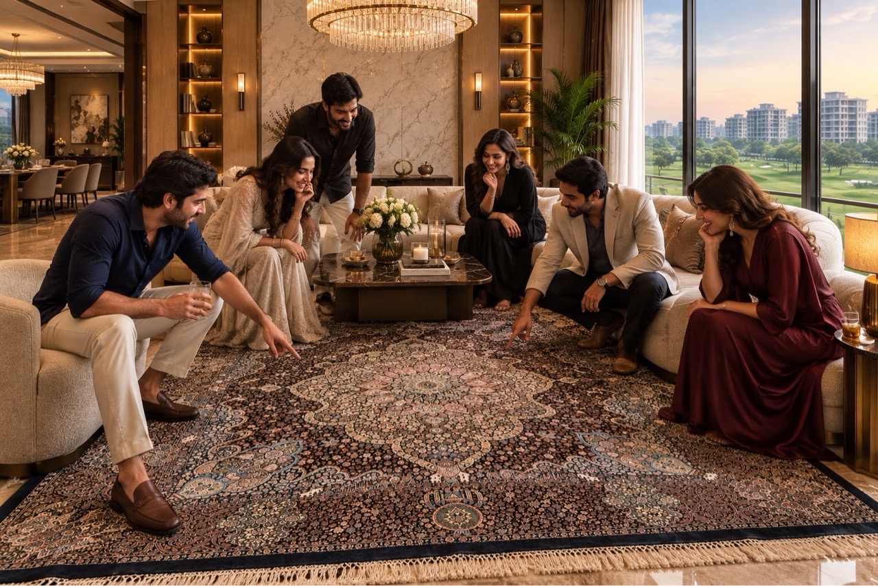 Fine Knottage Rug view 8