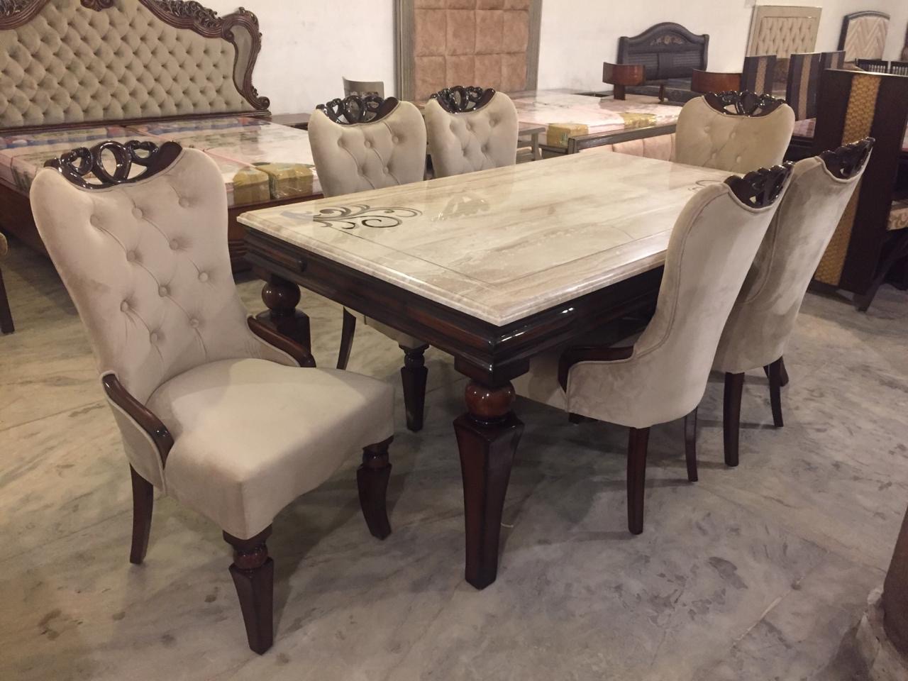 Elegant Dining Table Set view 2