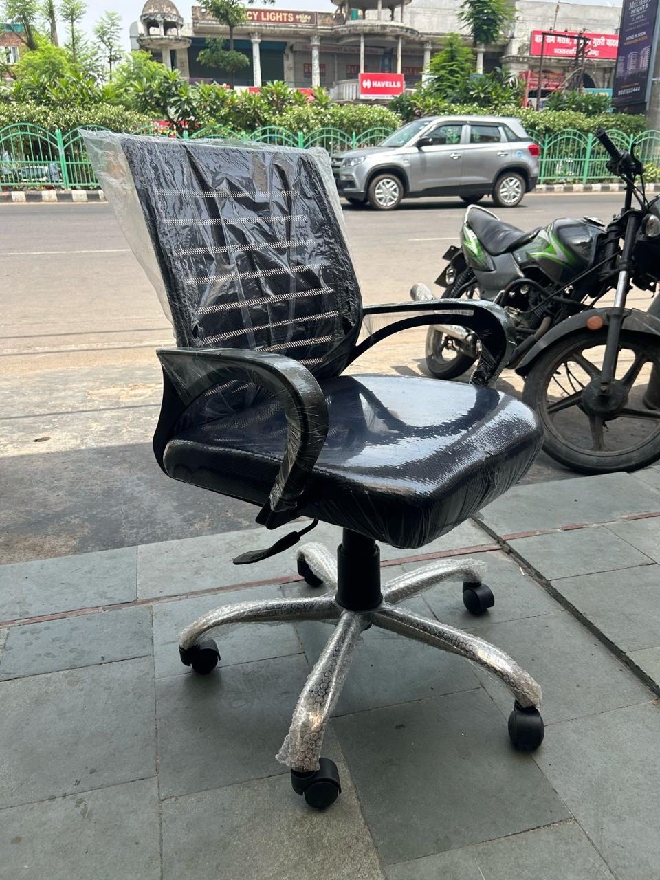 Black Office Chair view 2