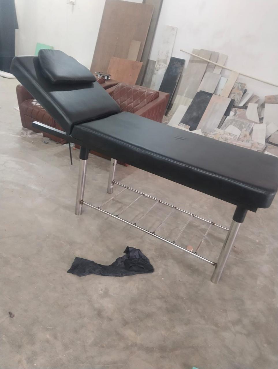 Black Lounge Chair view 2