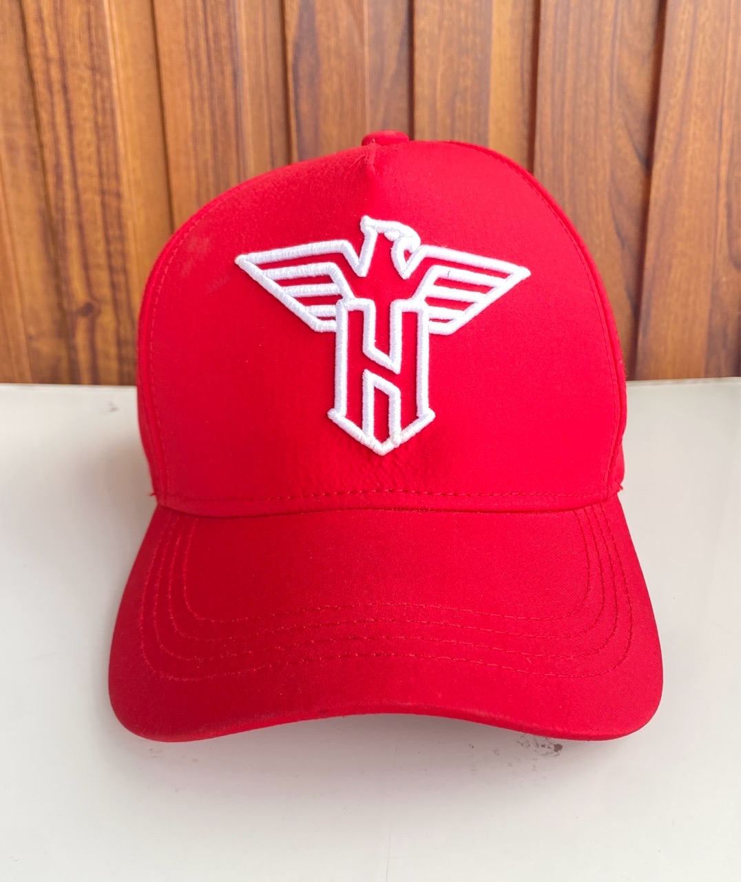 Red New Cap view 2