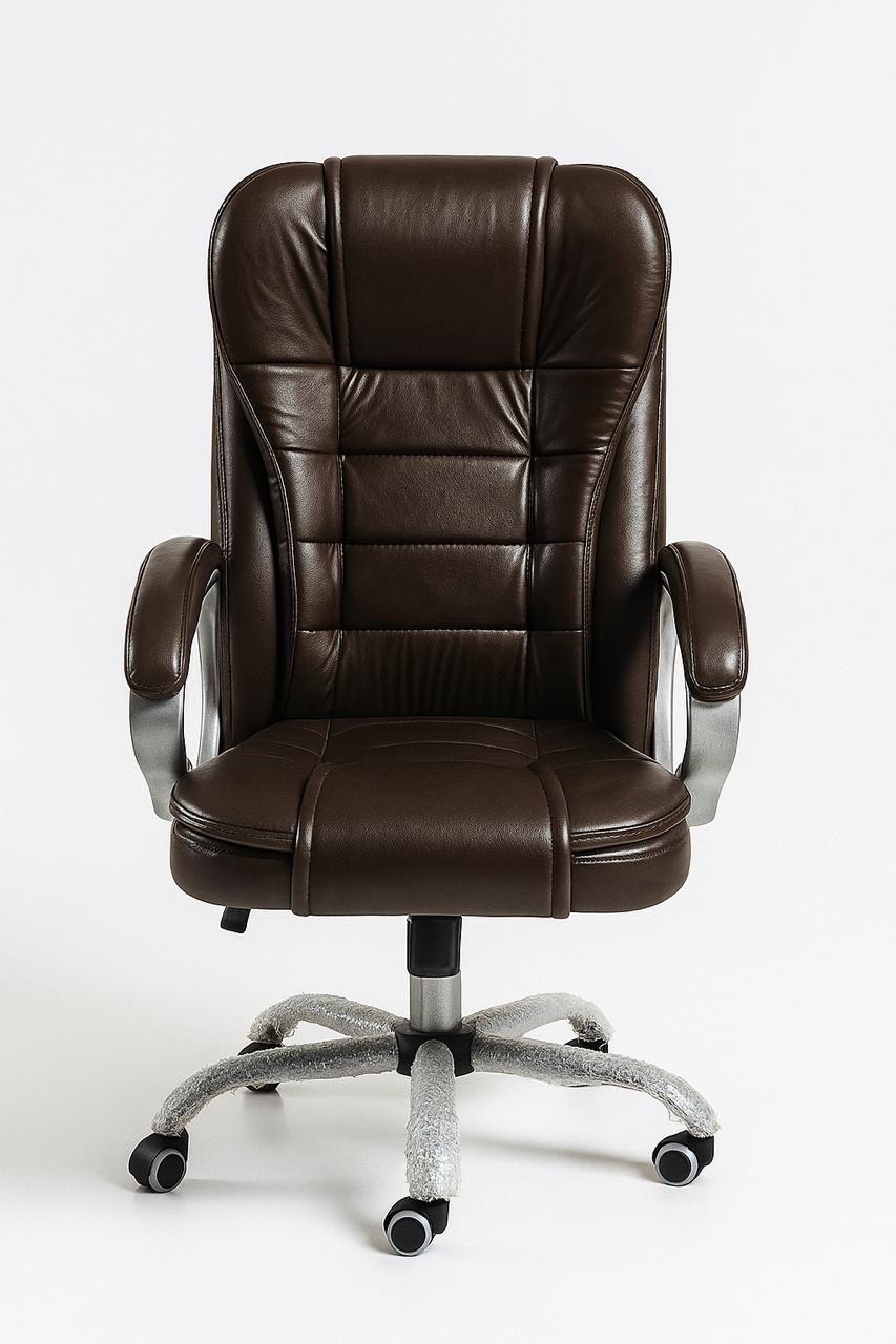 Executive Brown Office Chair view 2