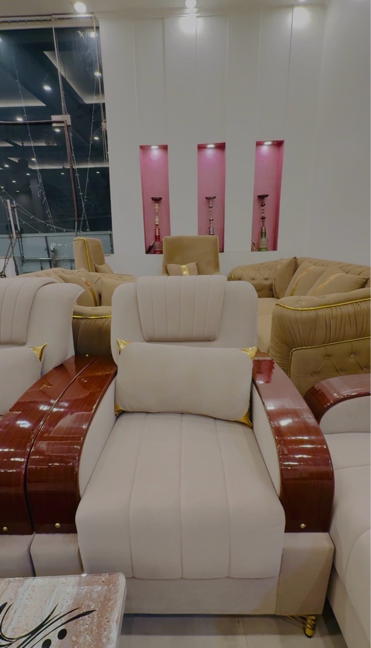 Luxurious Sweat Fabric Sofa Set view 3