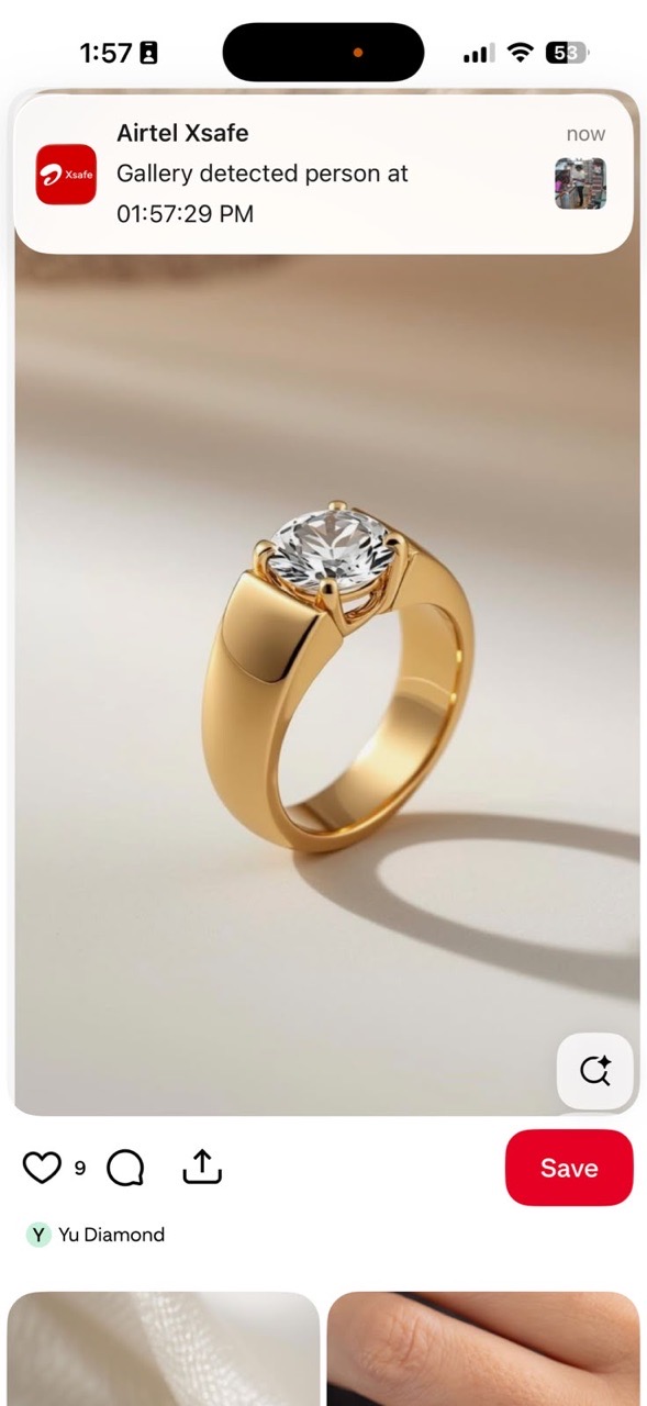 Diamond Ring view 3