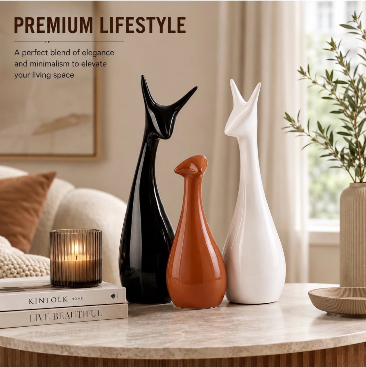 Decorative Ceramic Statues view 4