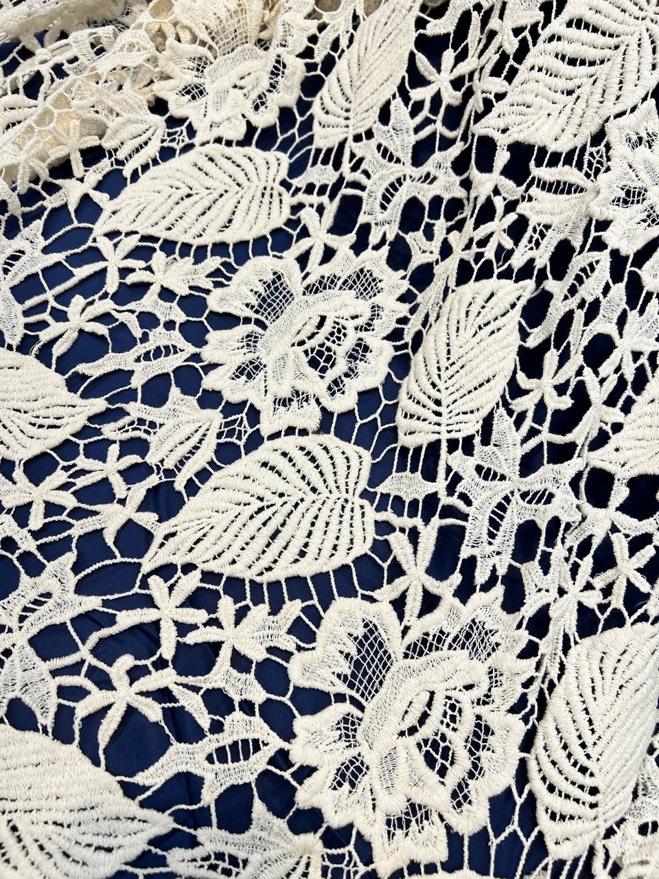 Embroidered Lace Fabric