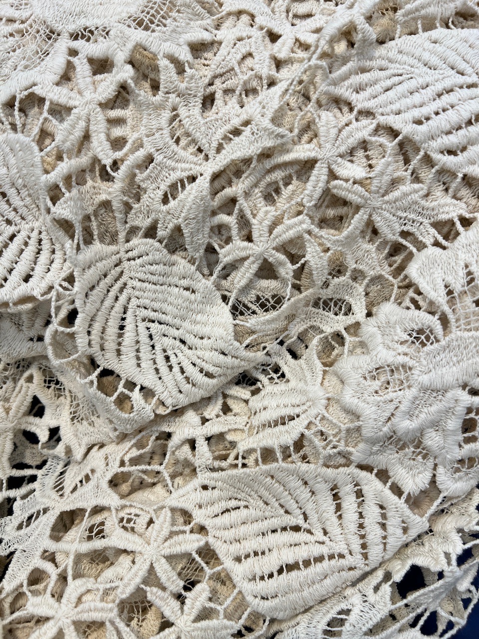Embroidered Lace Fabrics