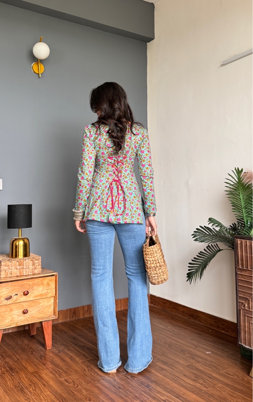 Lotus Corset Kurti view 6