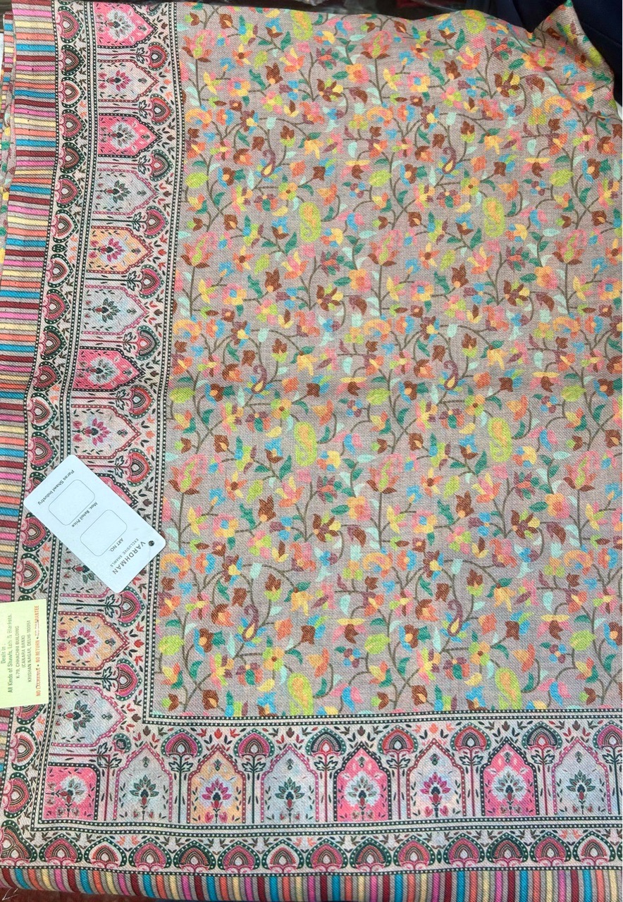 Handcrafted Floral Shawl