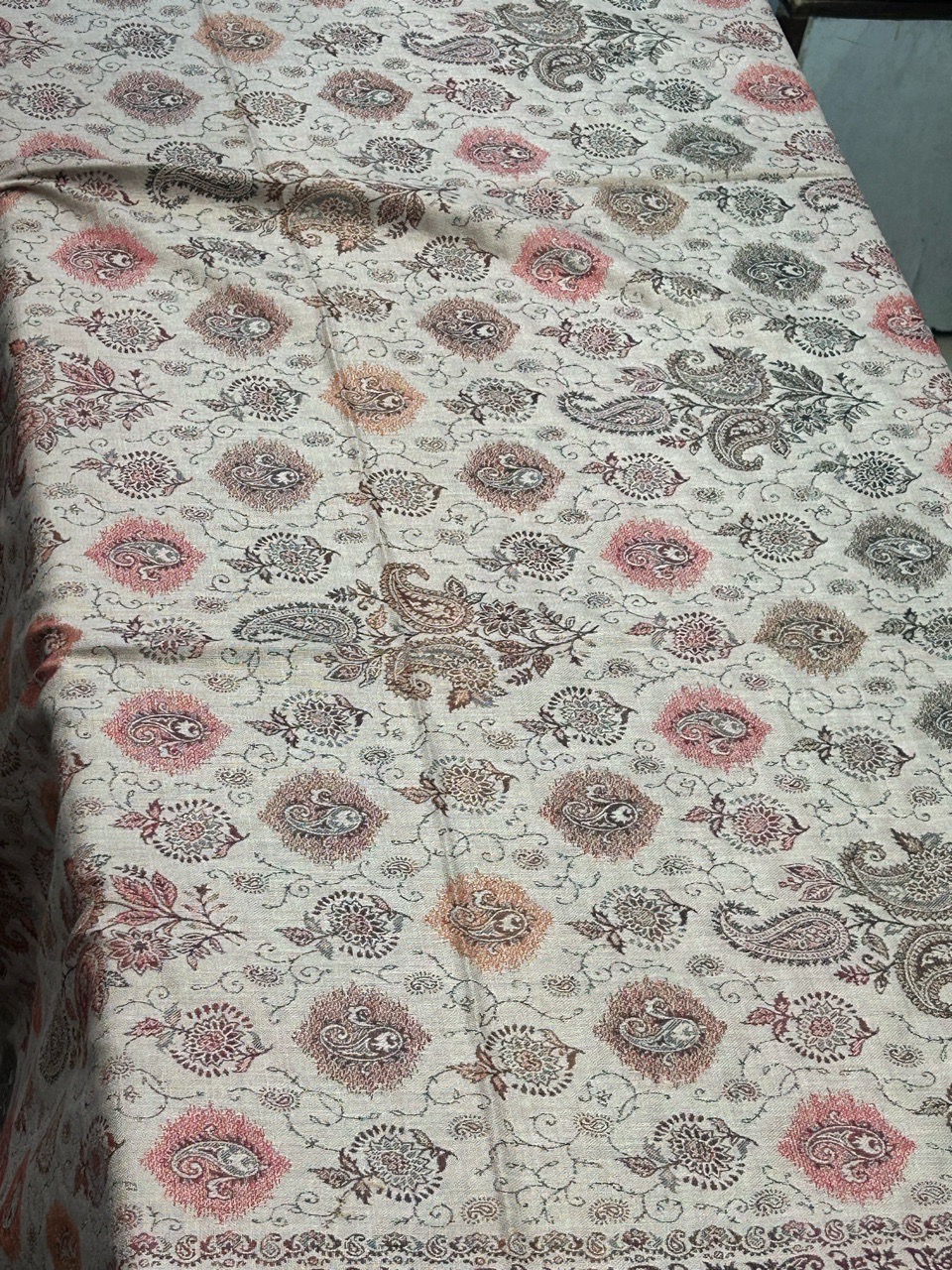 Woolen Floral Shawl