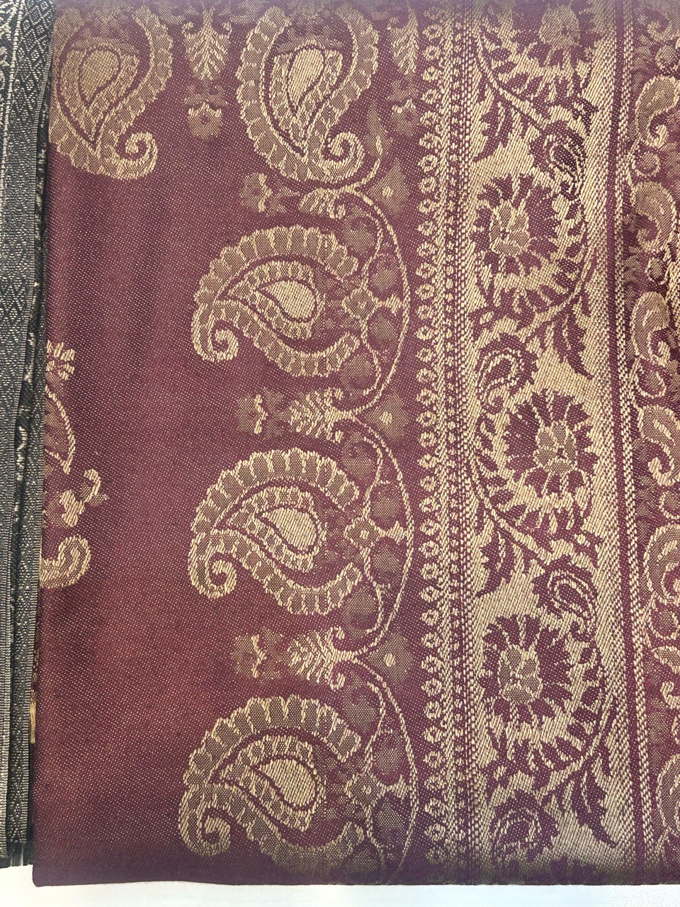 Elegant Maroon Pashmina Shawl