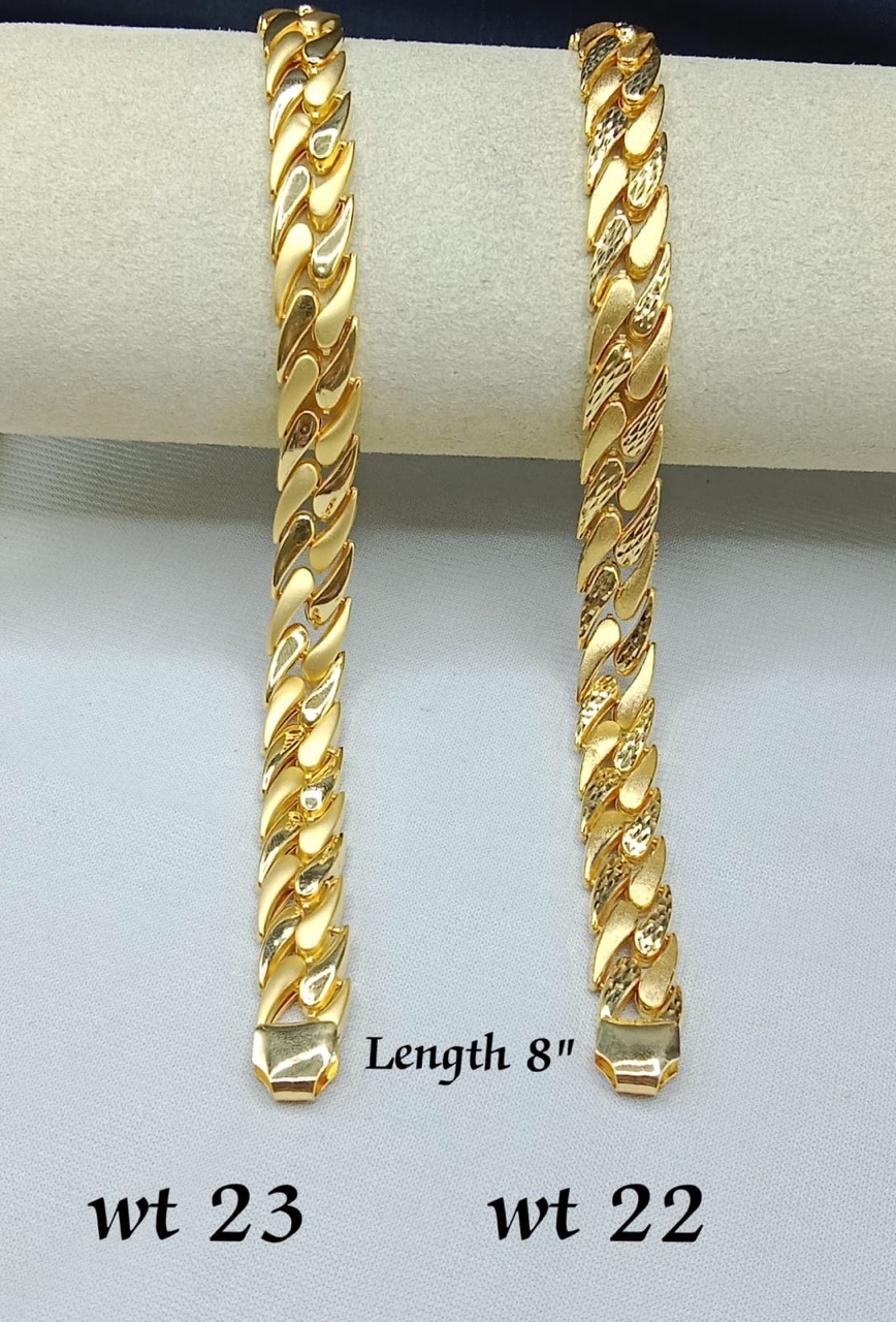 Gold Link Bracelet view 2
