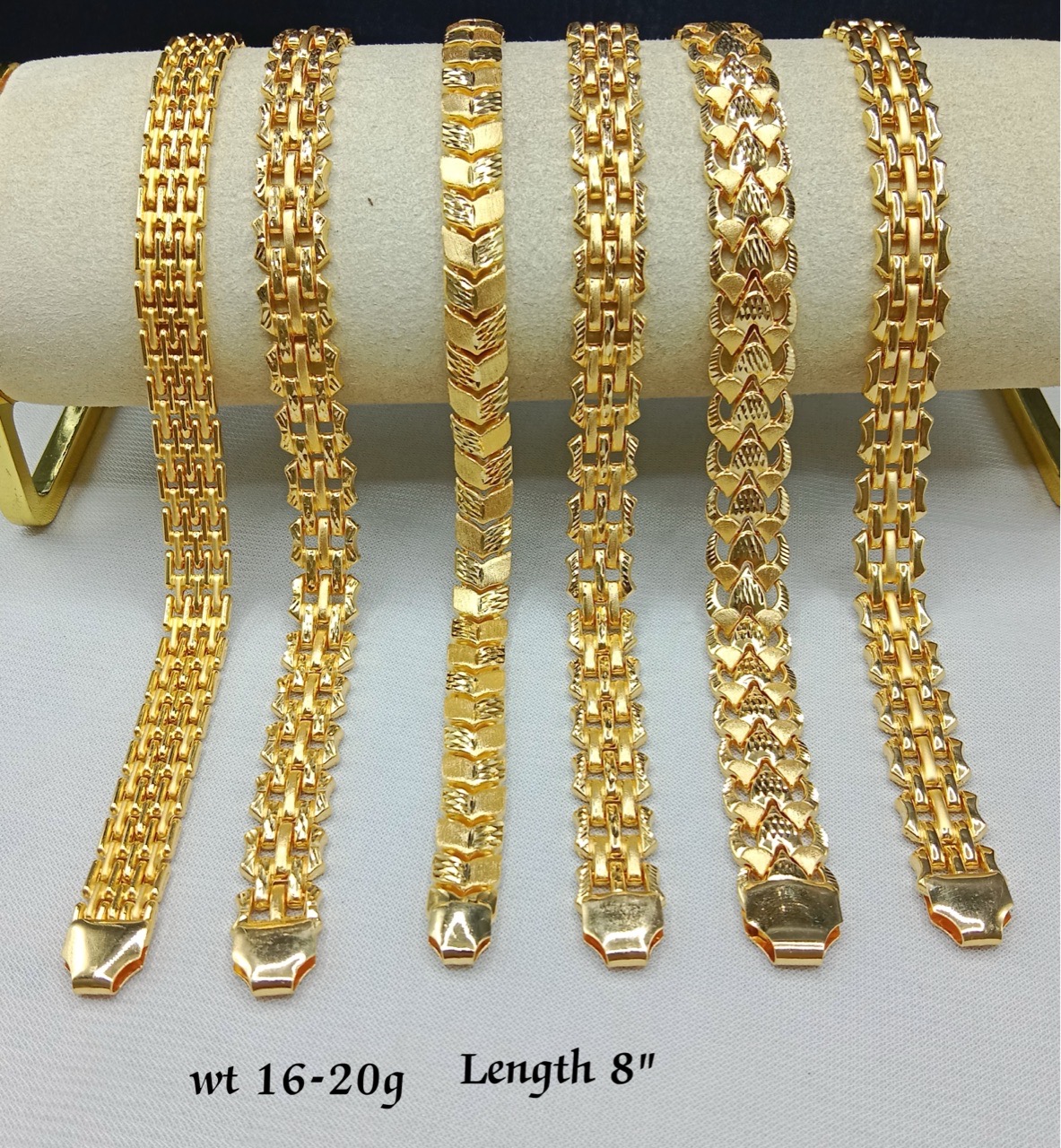 Golden Bracelet Set view 2