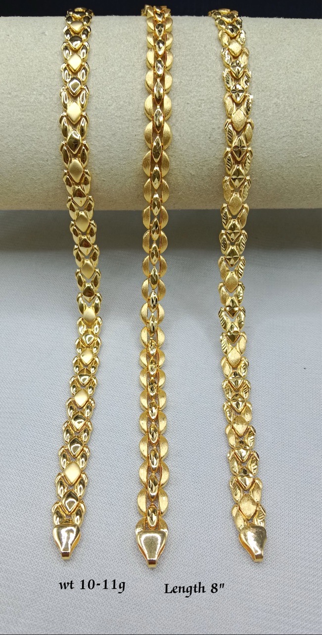 Gold Bracelet Set view 2