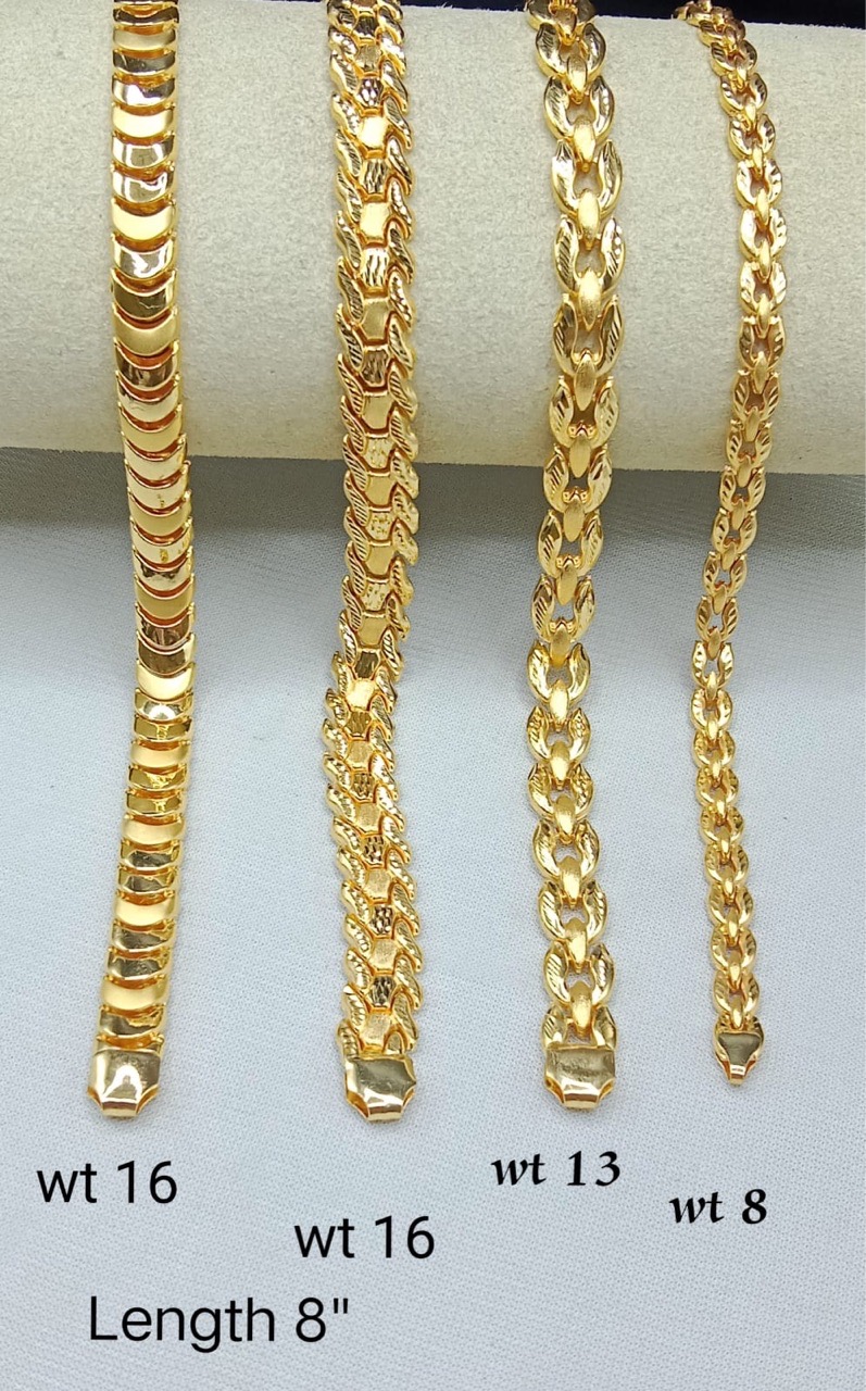Gold Bracelet Set view 2