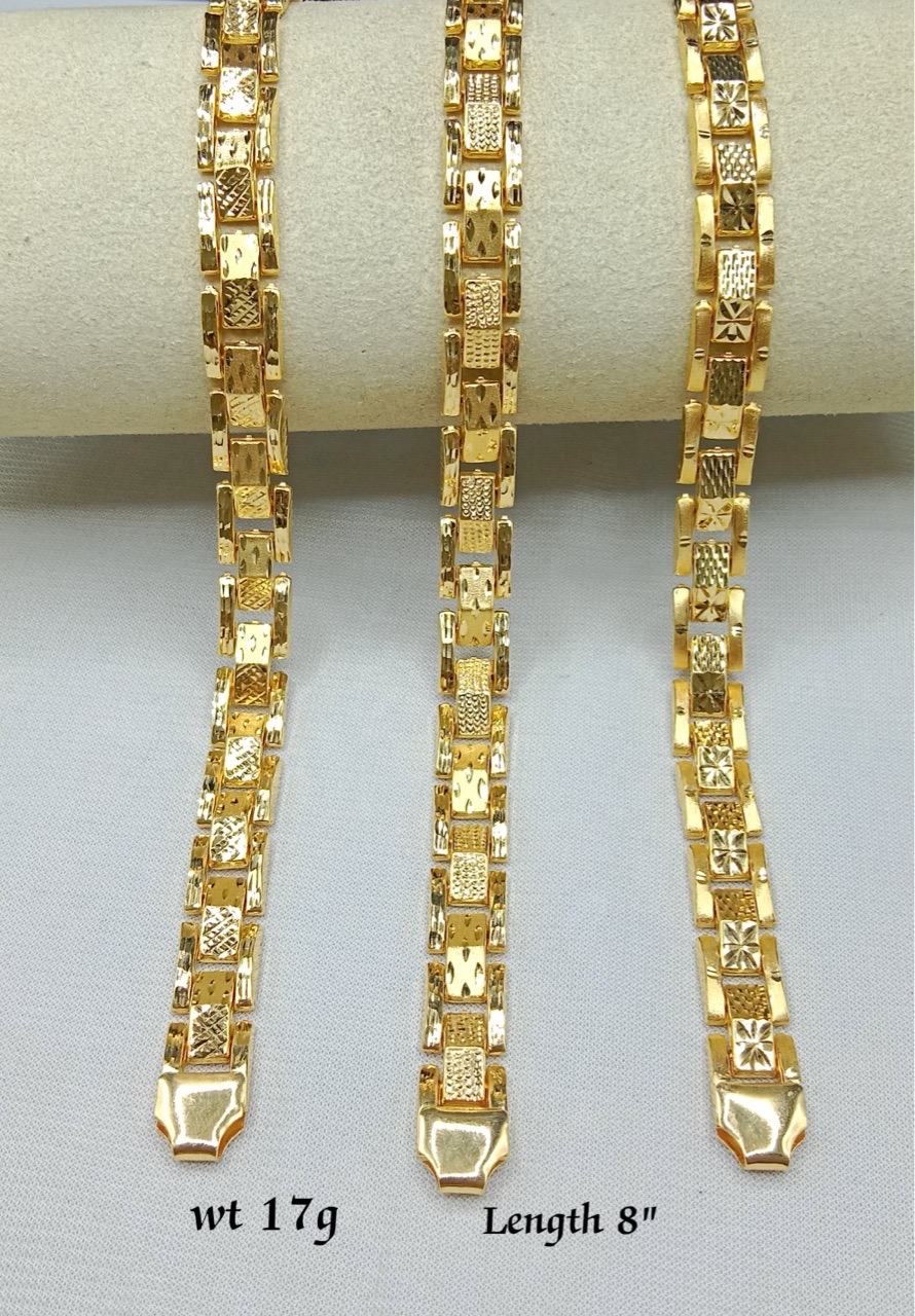 Gold Link Bracelet view 2