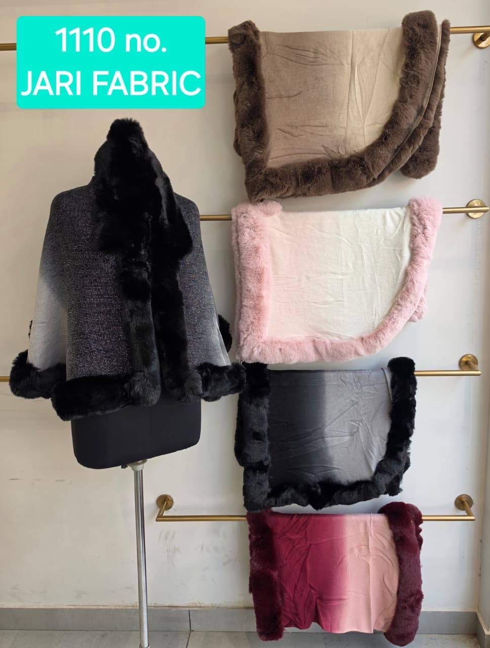 Jari Fabric Shawl view 2