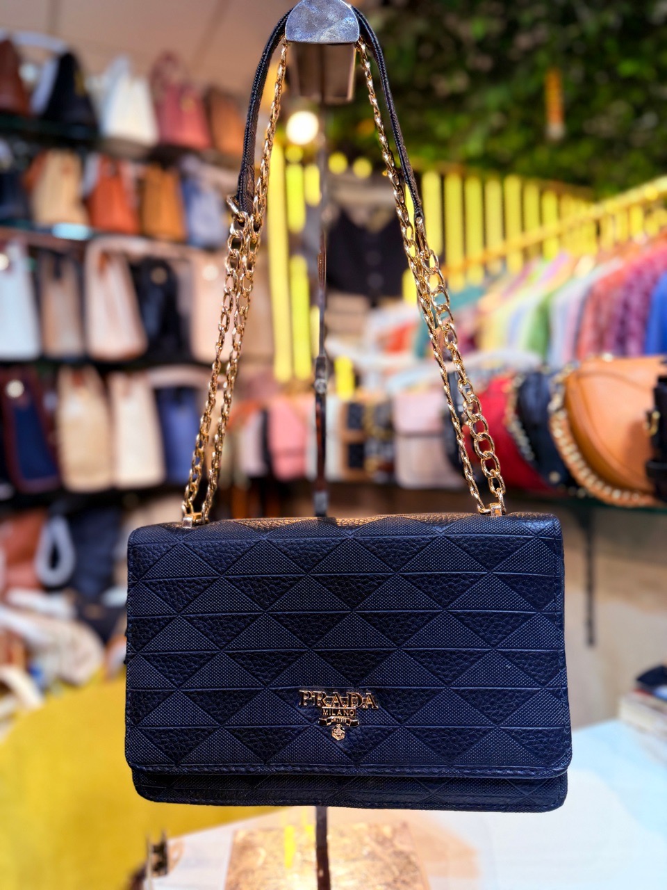 Prada Quilted Crossbody Bag view 2