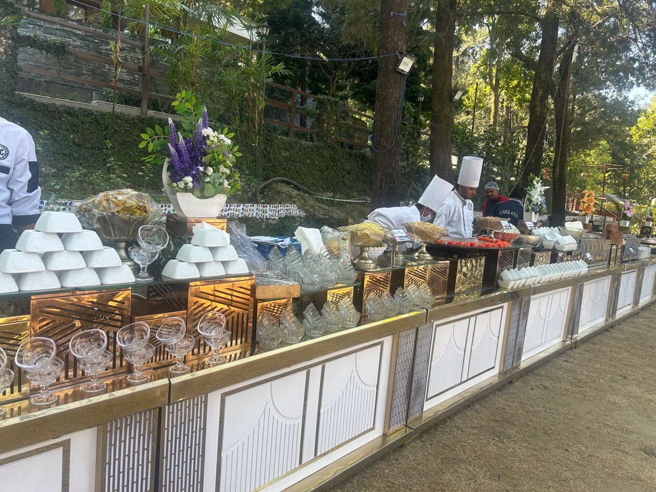 Catering Event Setup view 2