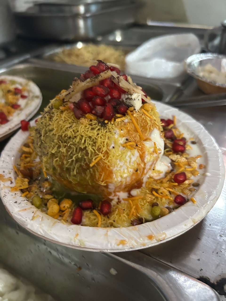 Aloo Tikki Chaat