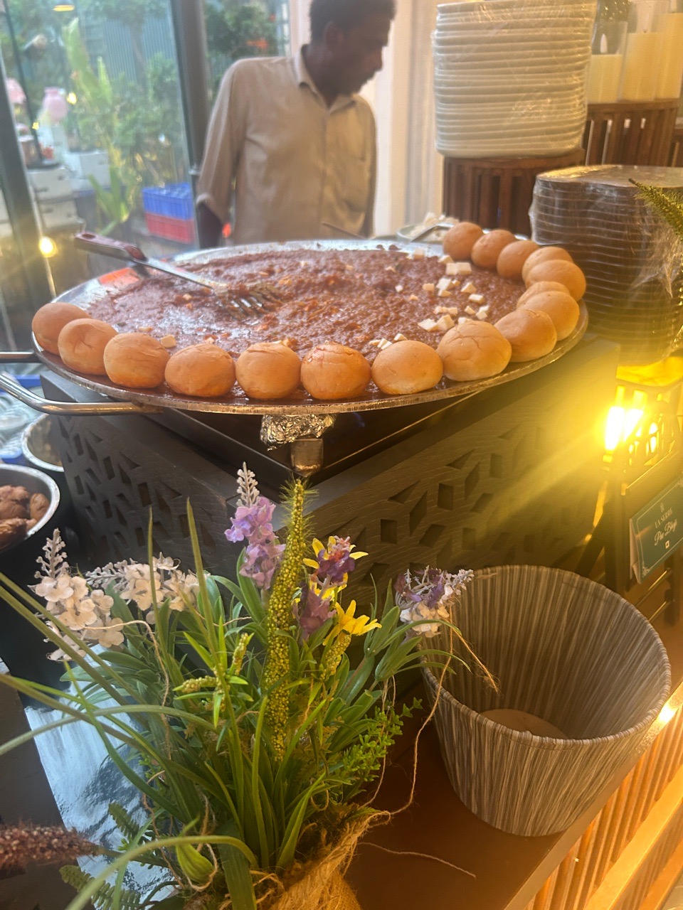Gulab Jamun with Rabri