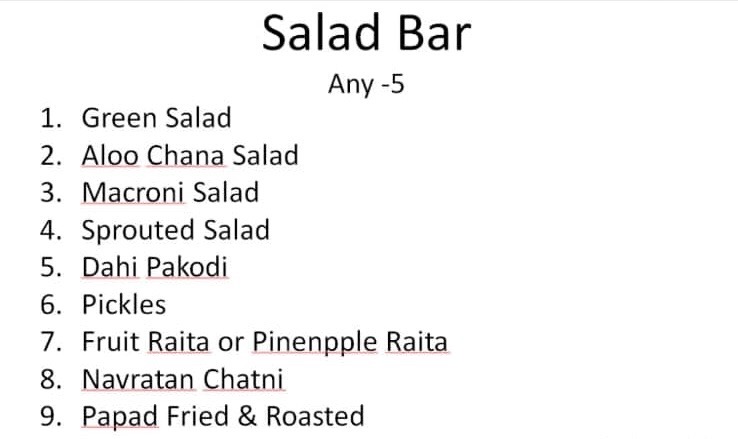 Salad Bar