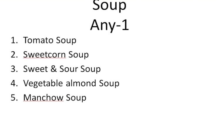 Mixed Vegetable Soup