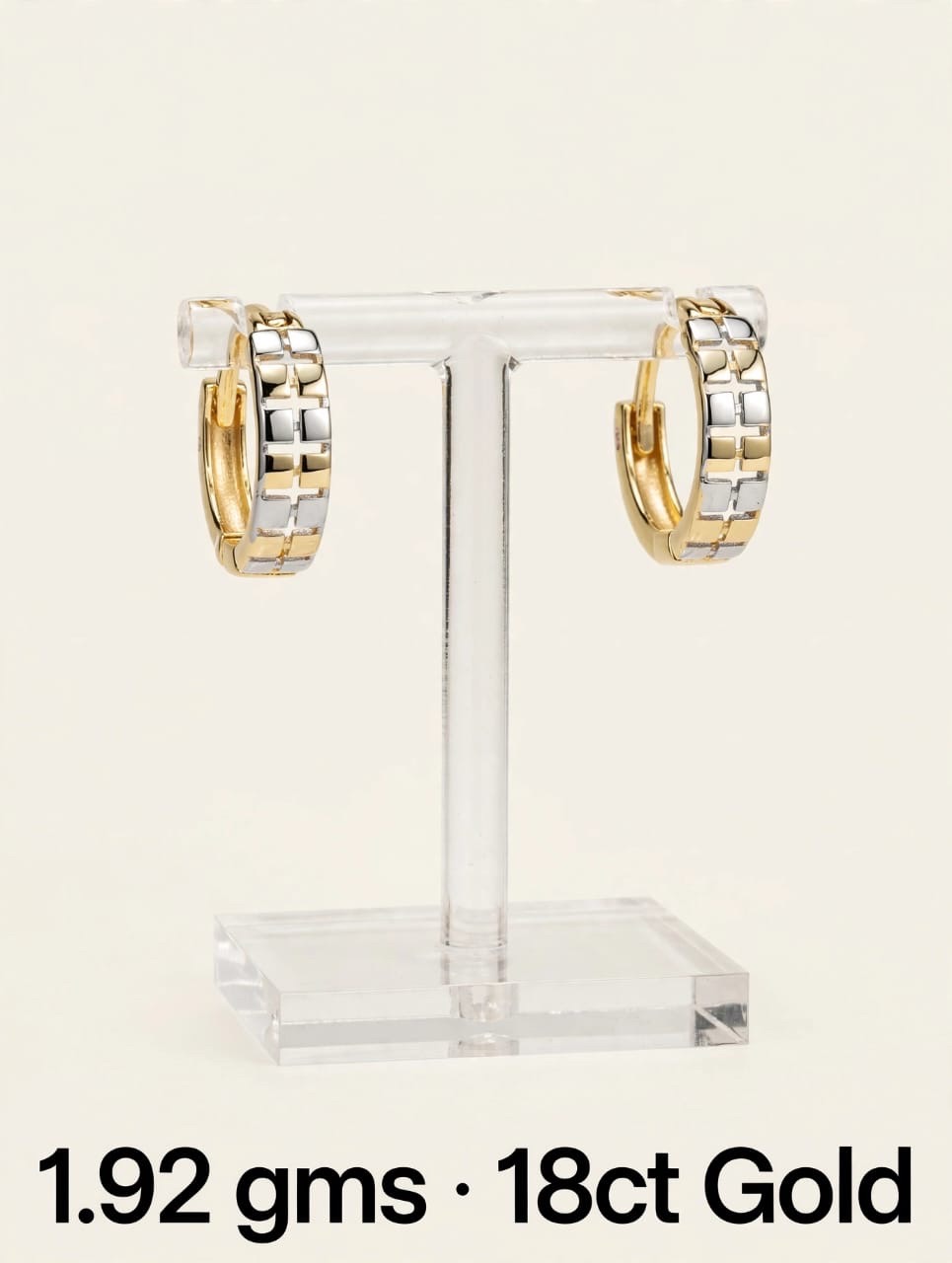 Gold Hoop Earrings1 view 3