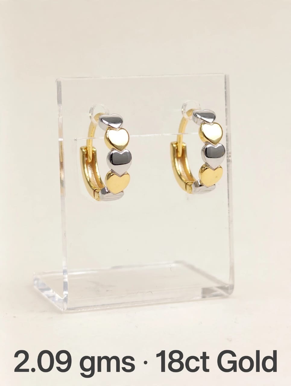 Gold Hoop Earrings1 view 5
