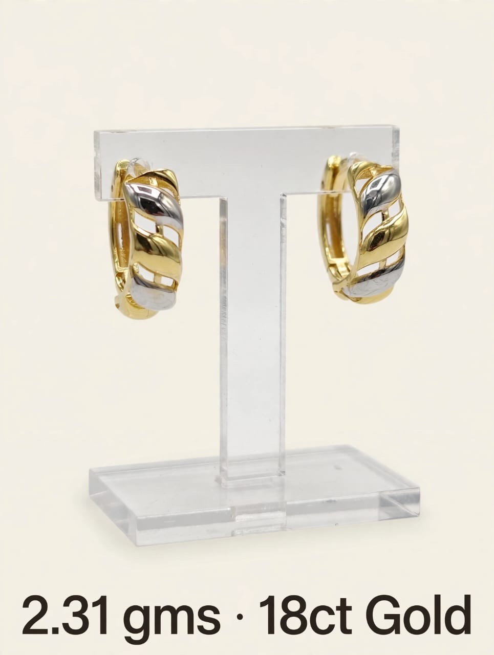 Gold Hoop Earrings1 view 9