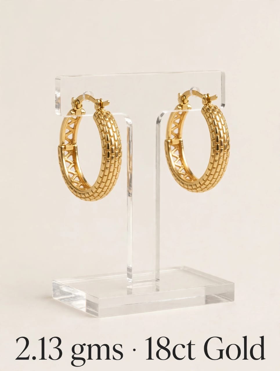 Gold Hoop Earrings1 view 10