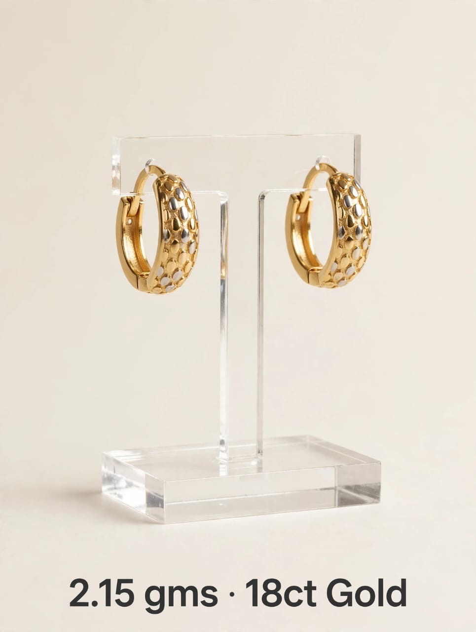 Gold Hoop Earrings2 view 7