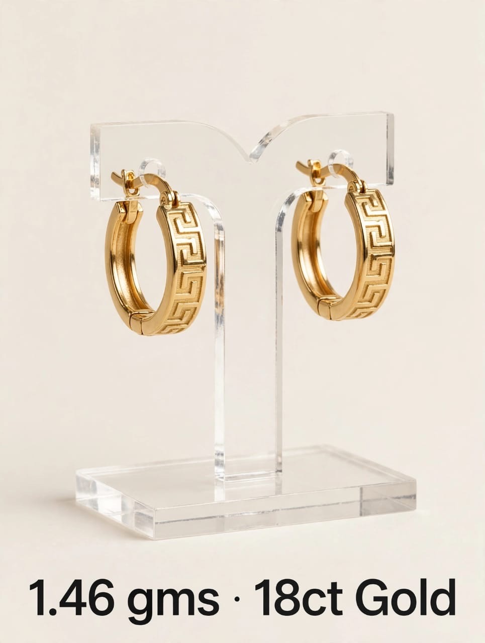 Gold Hoop Earrings2 view 10