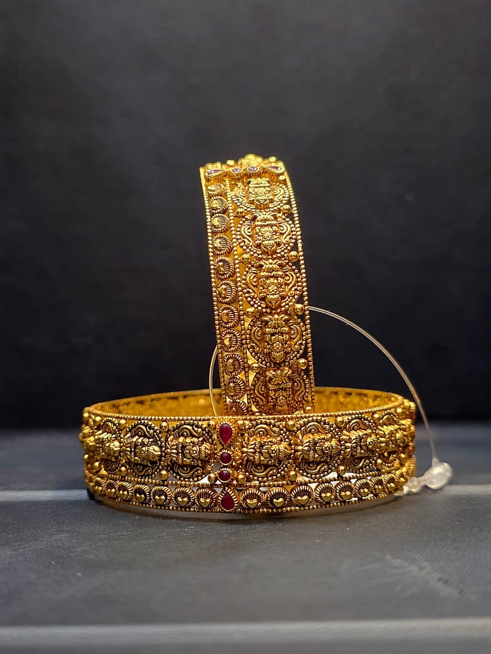 Gold Designer Bangle view 3