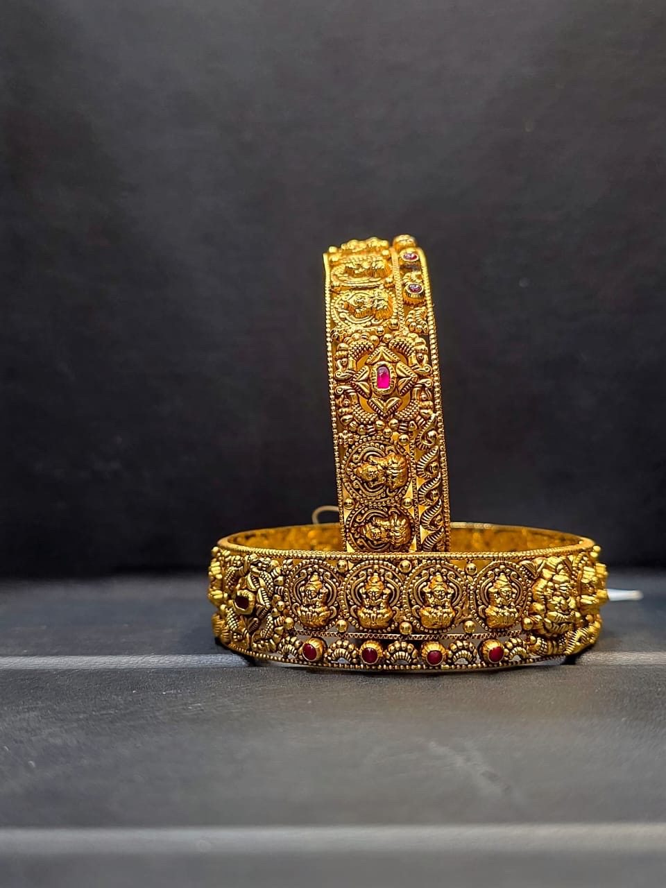 Gold Designer Bangle view 5