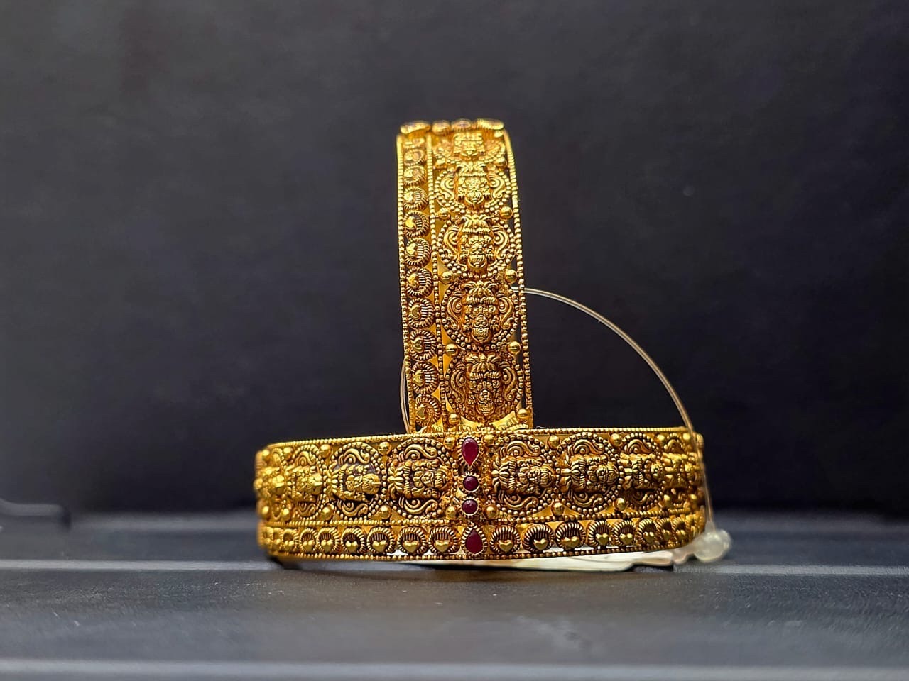 Gold Designer Bangle view 6