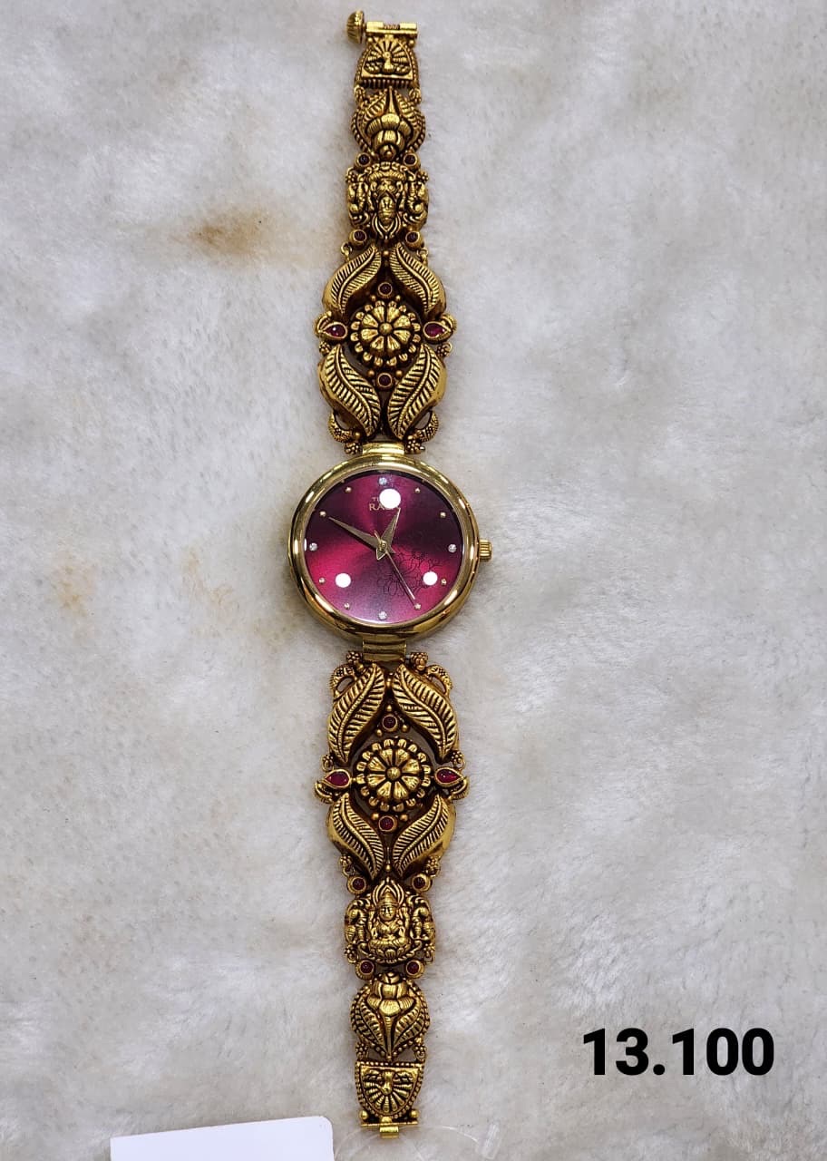 Riya Gold Watch view 6
