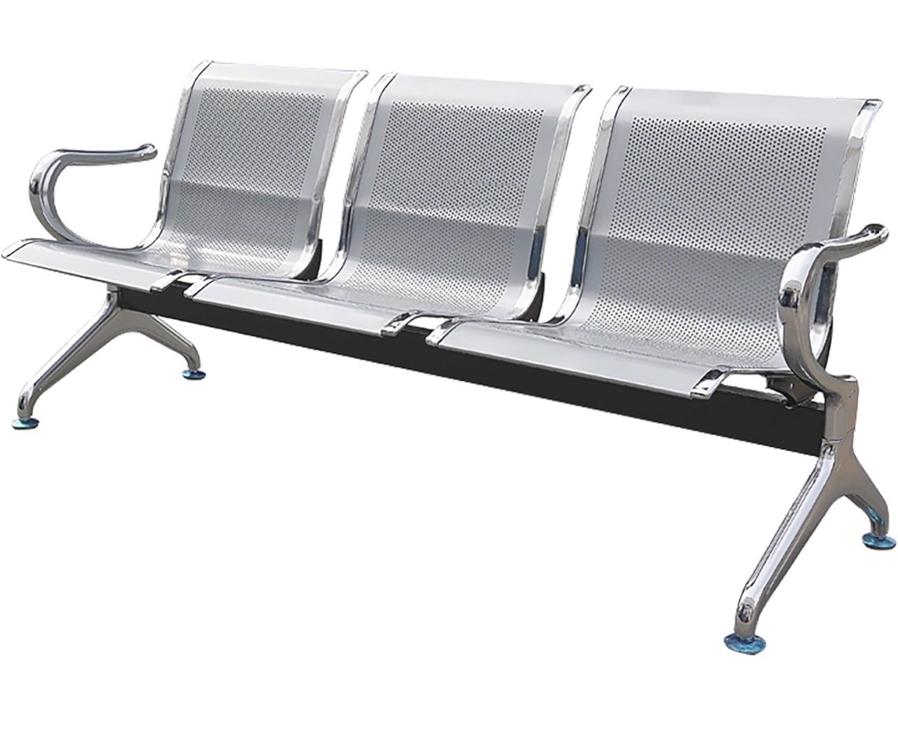 Stainless Steel Visitor Bench view 2