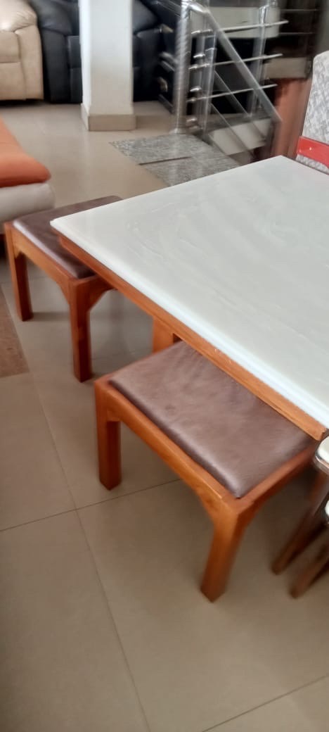 Wooden Coffee Table Set view 5