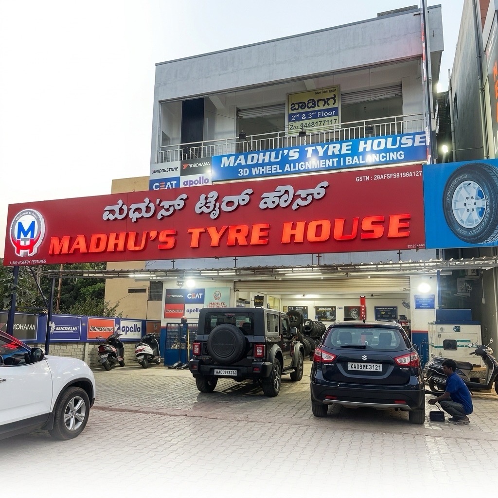 Madhus Tyre House view 2
