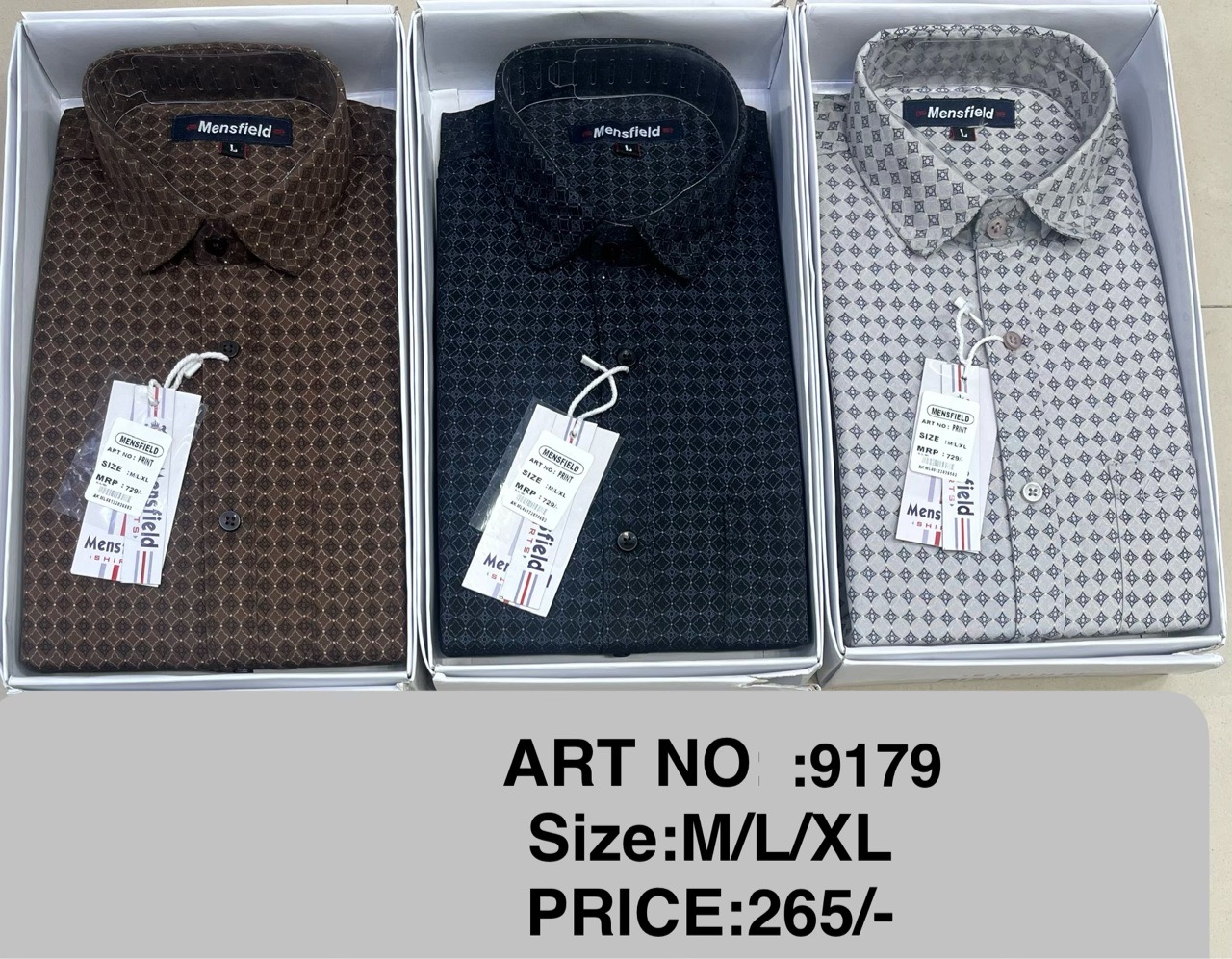 Mensfield Printed Shirt Set view 2